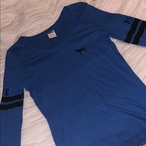 Victoria’s Secret PINK blue T